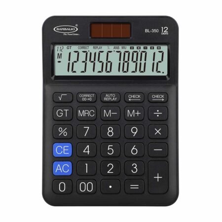 Bambalio 12 Digits BL-350  Electronic Calculator 3 Years Warranty