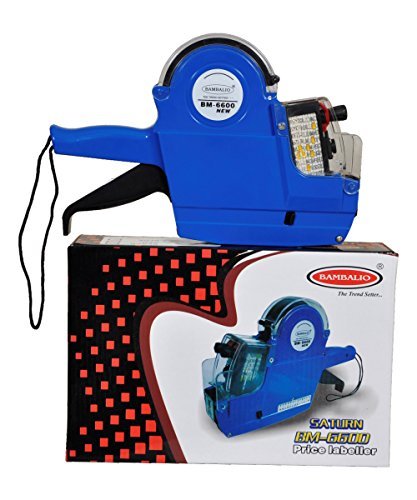 BAMBALIO BM 6600 10 Digits Double Line Price Labeller - Saturn