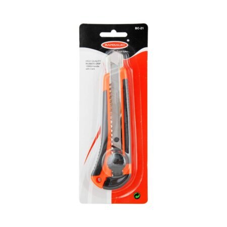 Bambalio BC-21 Heavy Rubber Grip 18 mm Cutter Blade - Pack Of 1