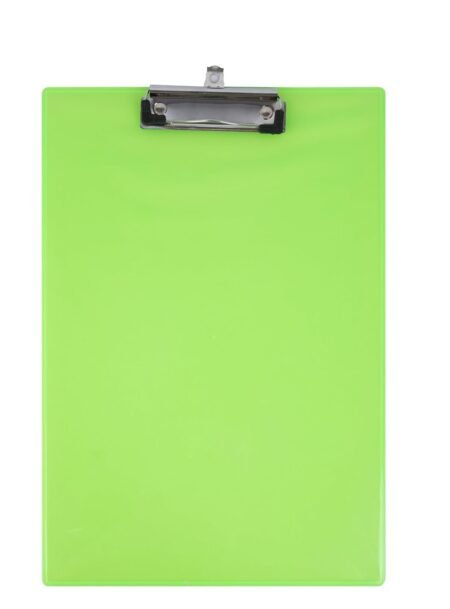 Bambalio Plastic 14 x 9.7 Clipboard Writing Pad Clipboards Drawing/Writing/Clipboard with Clip | Sturdy, Lightweight for Office, School, College (Dark Green)