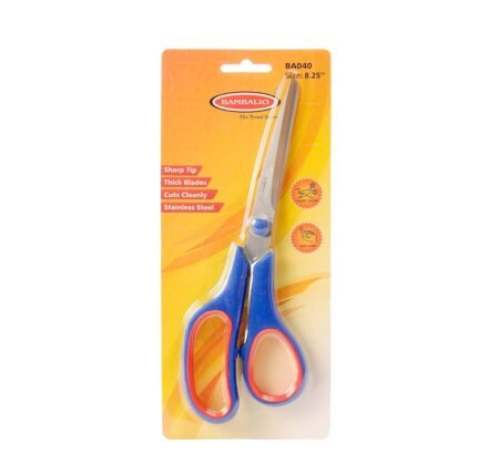 Bambalio BA040 Soft Comfort Grip 8.25" inch Multipurpose Scissors